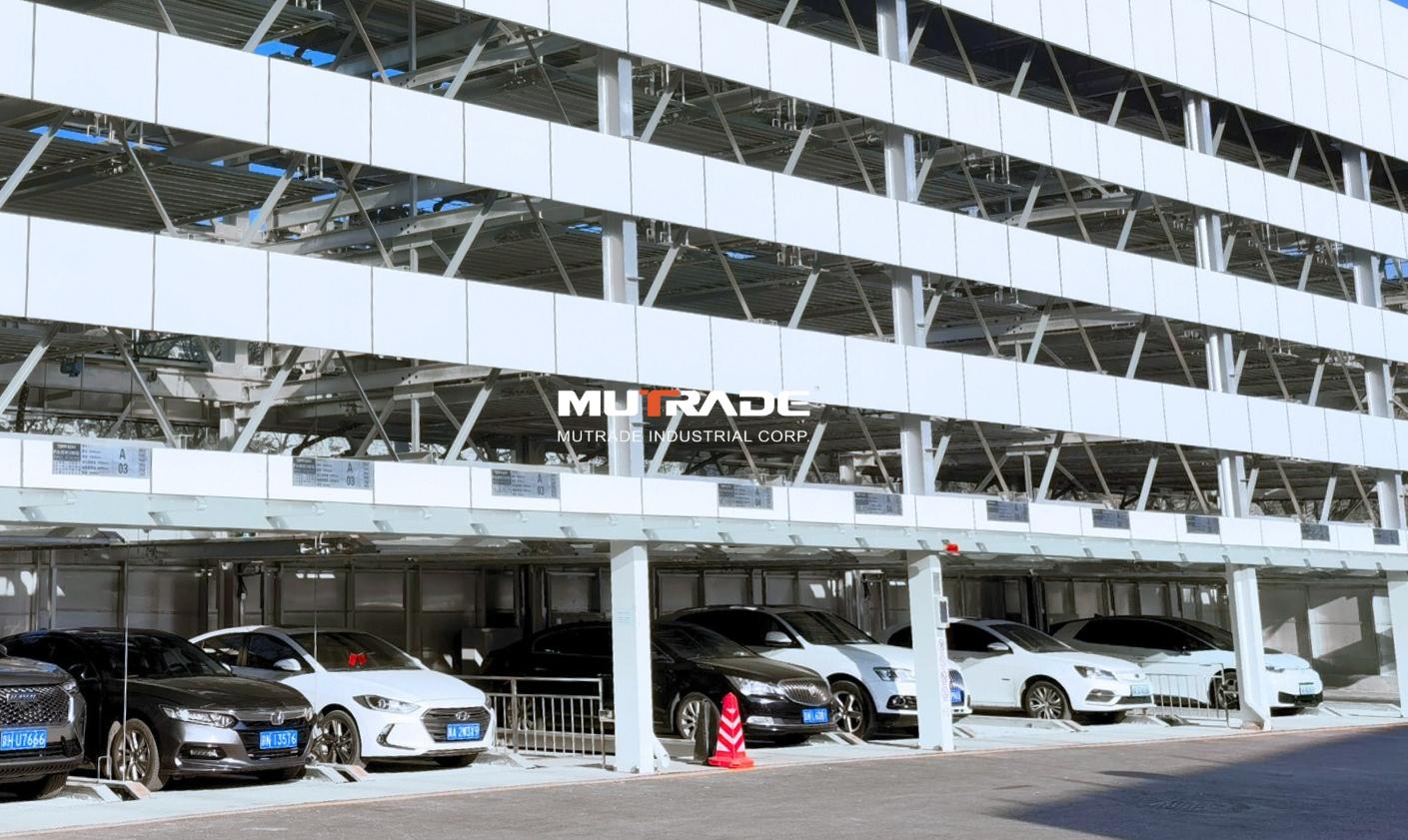 Smart Parking, Seamless Experience: Mutrade Delivers 5-Level Puzzle System for Premier Beijing Business Center 2