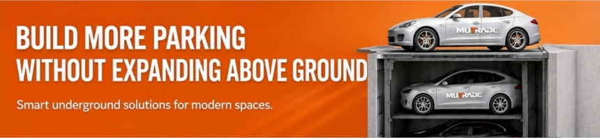 PFPP Pit Four Post Parking System Hidden Underground Parking for Premium and Space-Limited Projects 2 PFPP Pit Four Post Parking System Versteckte Tiefgarage für Premium- und platzbegrenzte Projekte