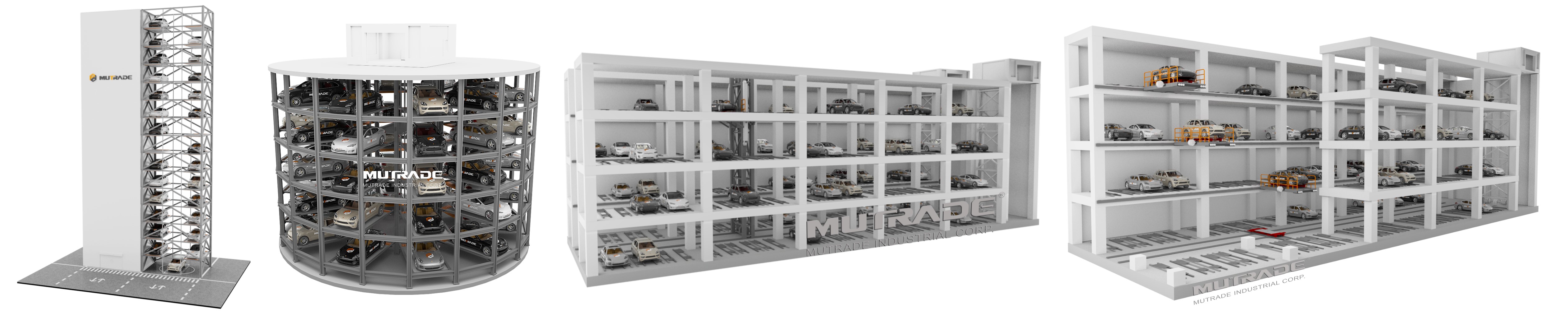 Vollautomatisches Parkturmgebäude mit intelligentem Parksystem