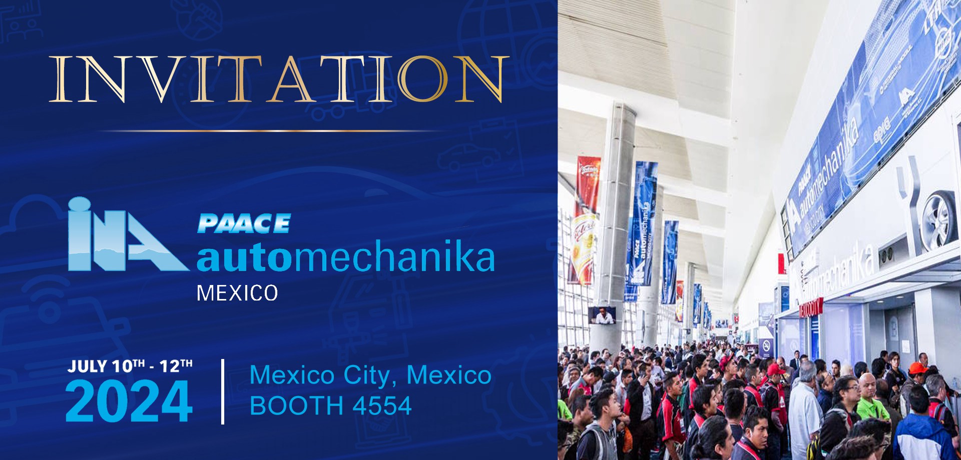 Besuchen Sie den Mutrade-Stand auf der Automechanika Mexico 2024!