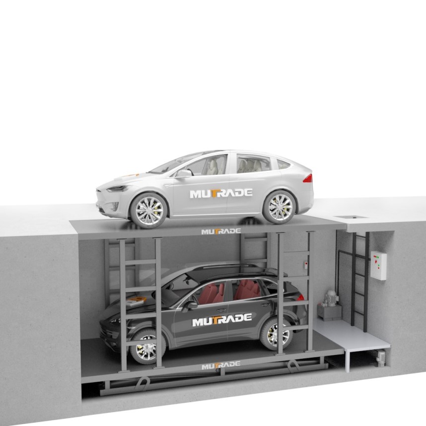 Bau und Koordination von Autoaufzugssch&auml;chten